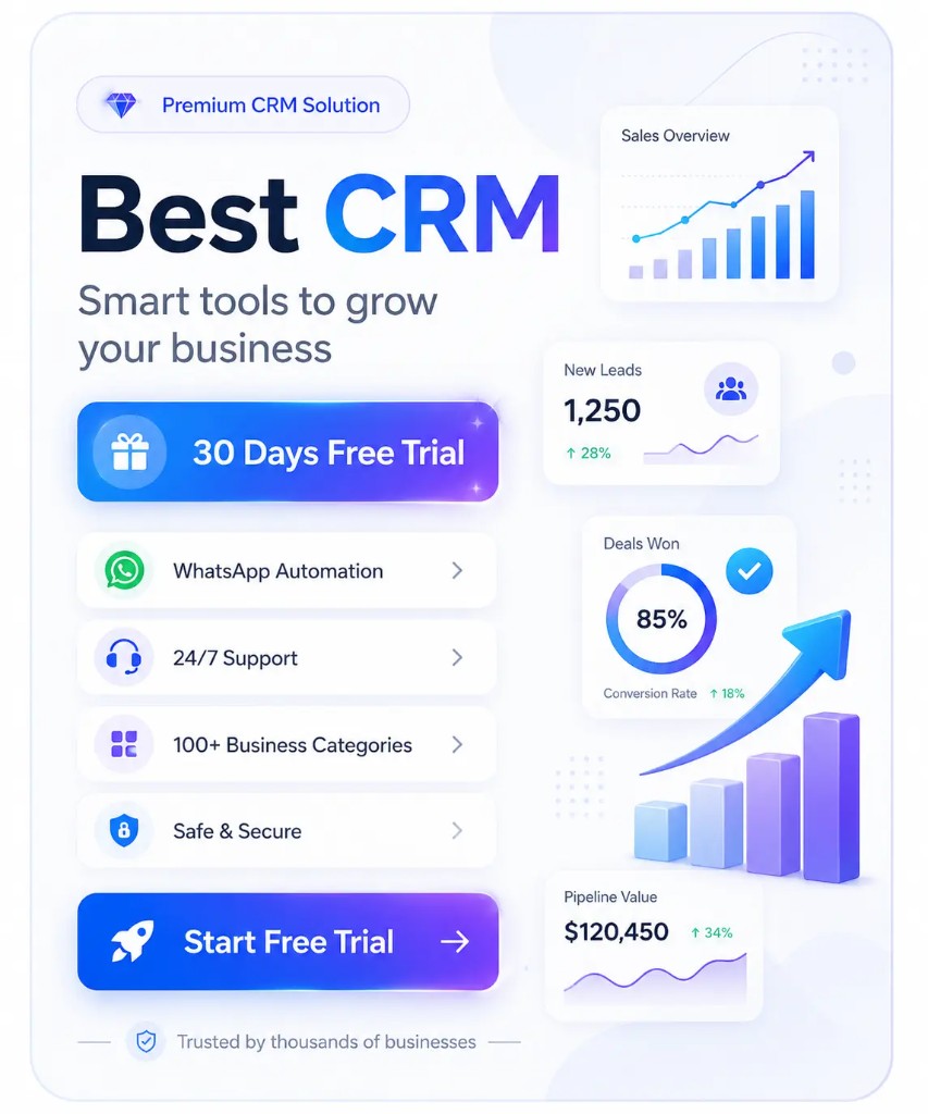 GoBooster CRM — Best CRM for growing businesses